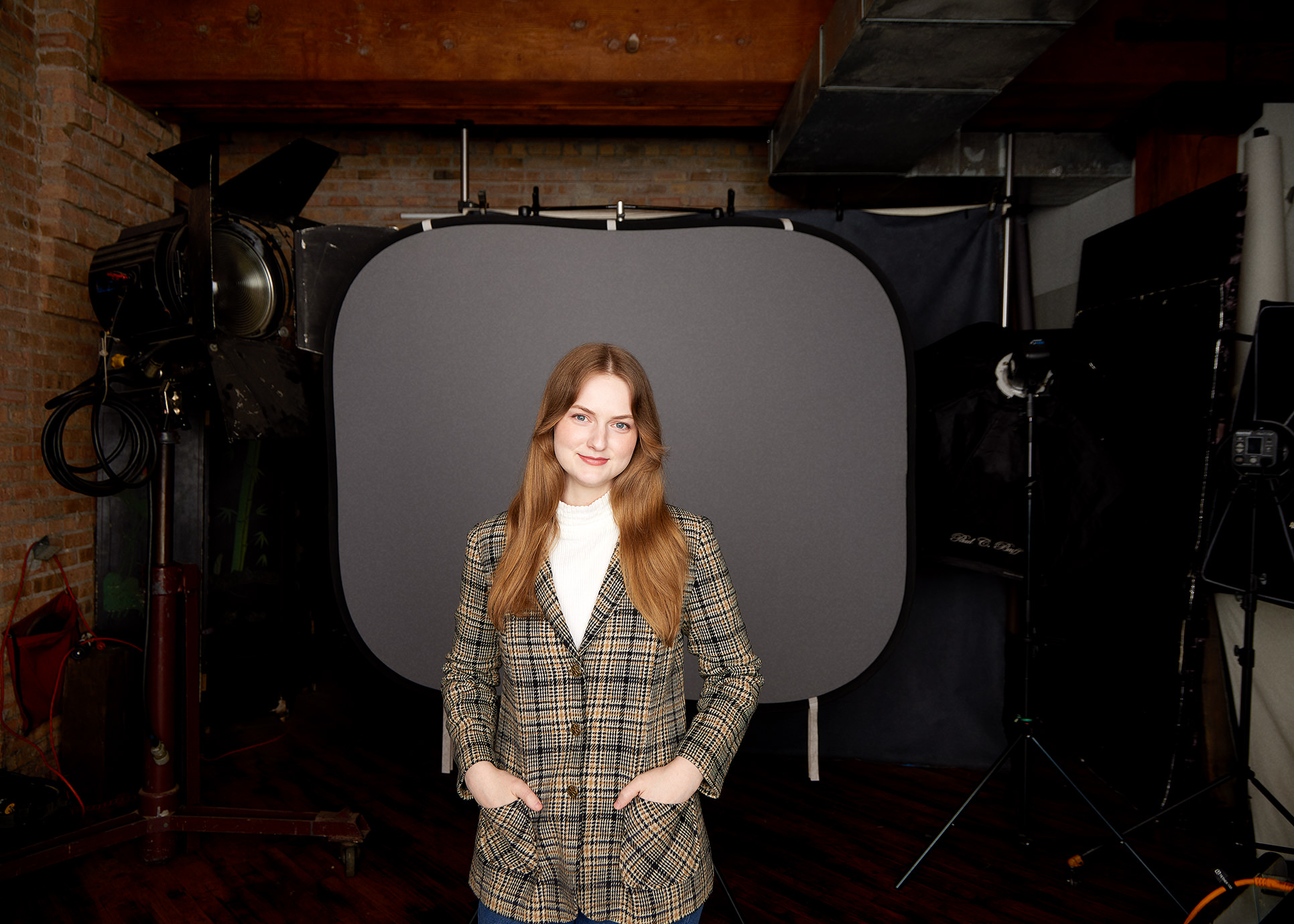 Chicago headshot photography session behind the scenes first capture