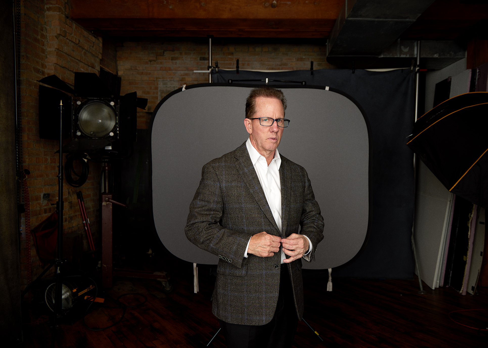 Chicago headshot photographer behind the scenes session first capture