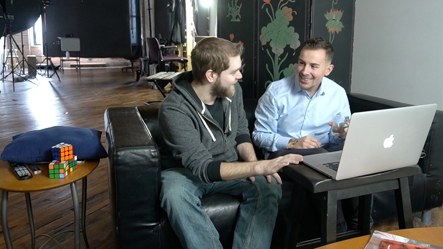 Chicago professional headshot photography behind the scenes first shot - example 24