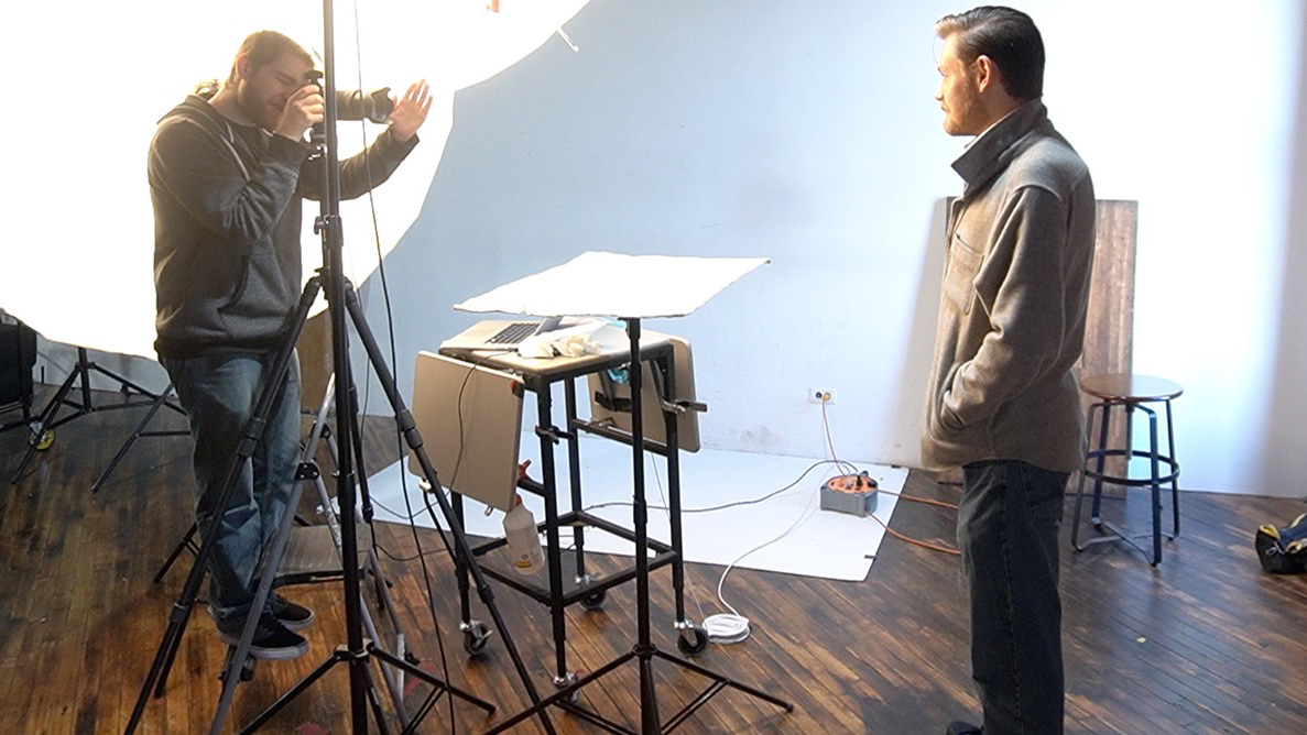 Chicago professional headshot photography behind the scenes first shot - example 22