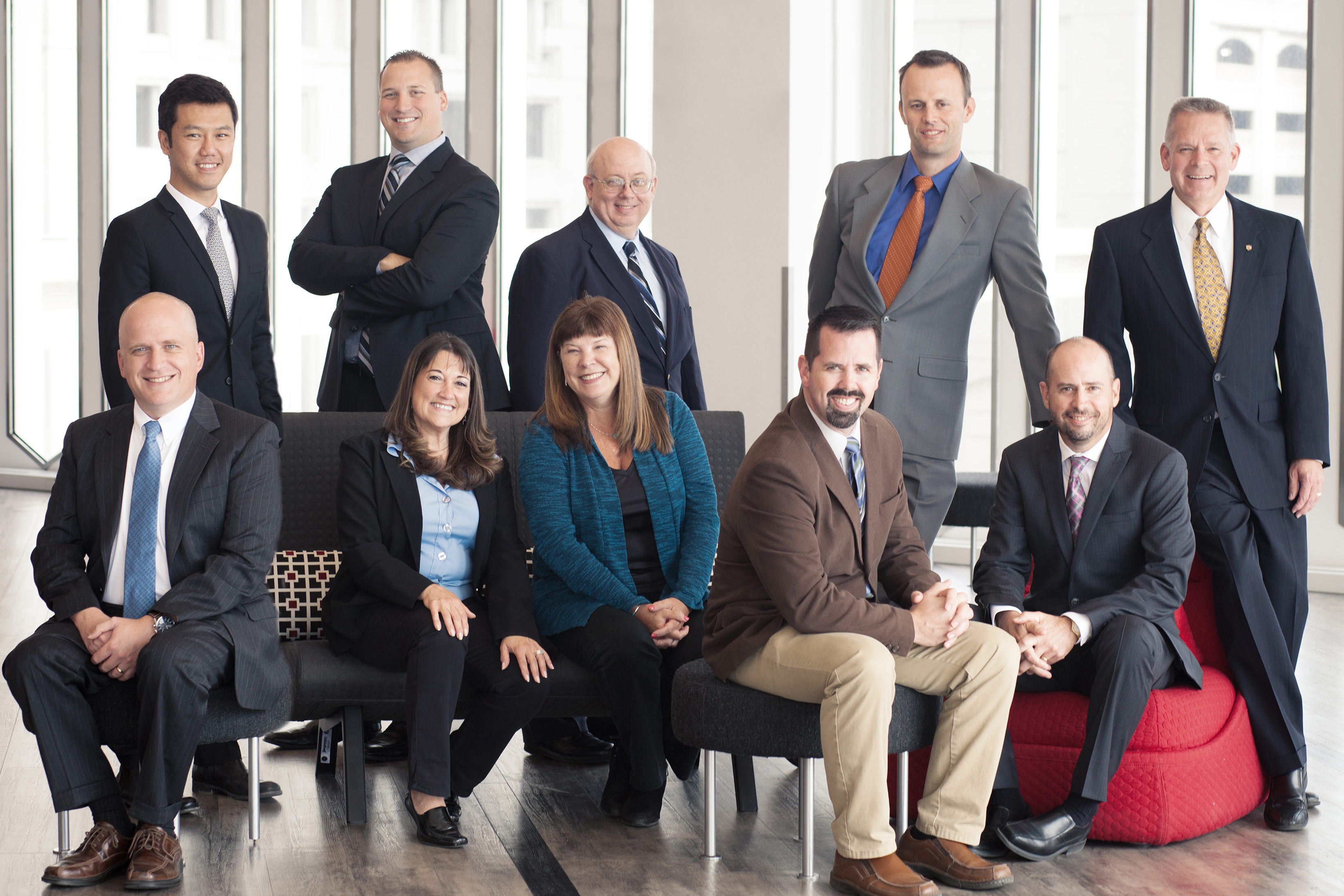 Chicago small business team group photo professional photography